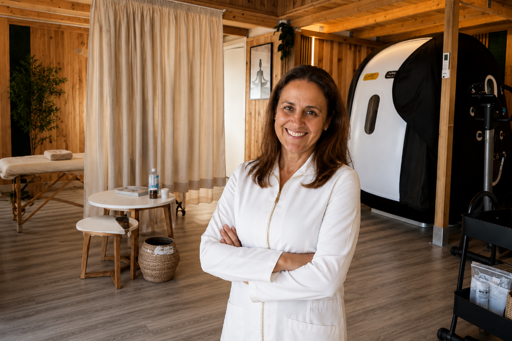 Dra. Nohemí Rodríguez, especialista en medicina preventiva y longevidad en Elche en su consulta